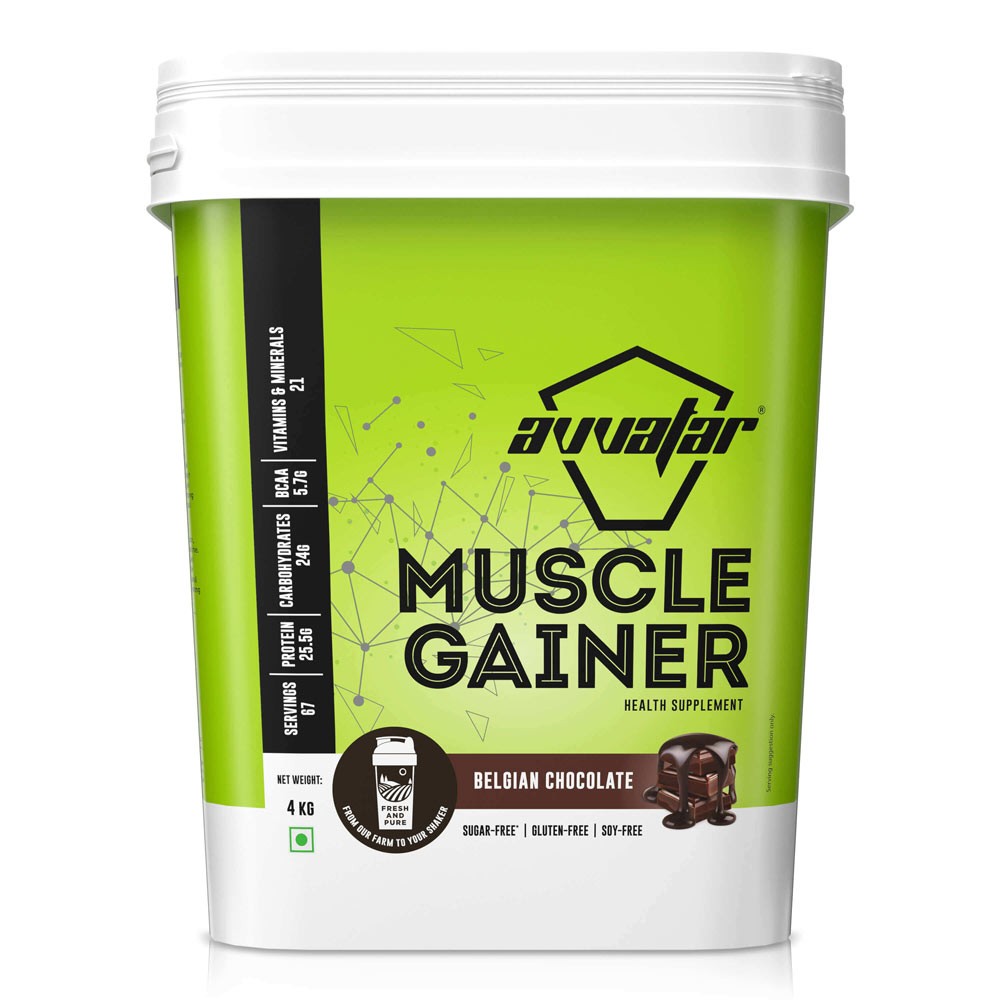 Avvatar Muscle Gainer 4kg 67 servings