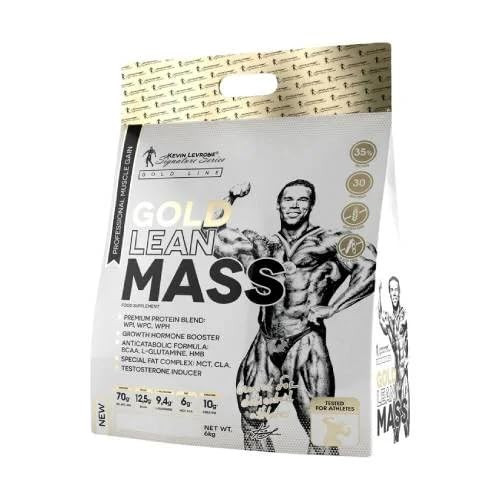 Kevin levrone gold lean mass gainer 6kg 30 servings