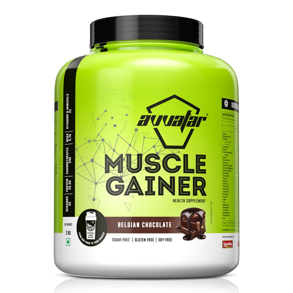 Avvatar Muscle Gainer 2kg | 33 servings |