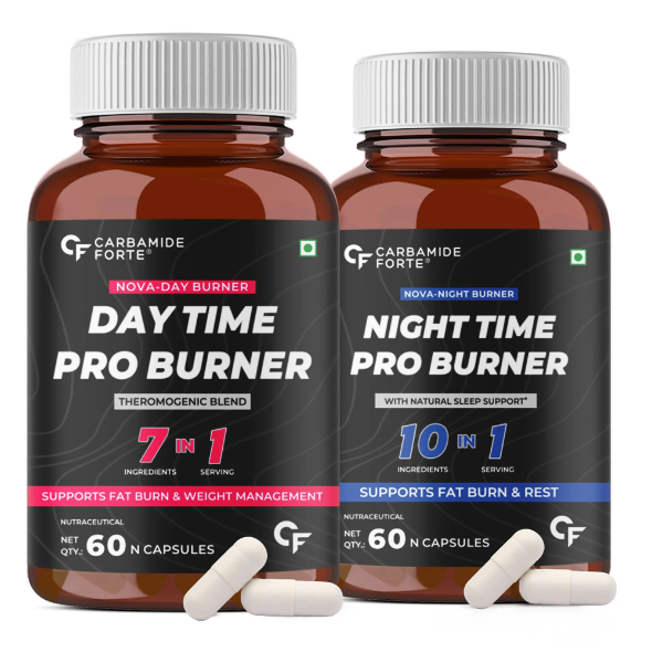 Carbamide Forte Day & Night Fat Burner 60N capsules | 30 servings |