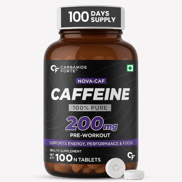 Carbamide Forte Caffeine Tablets 200mg 100N tablets | 100 servings |