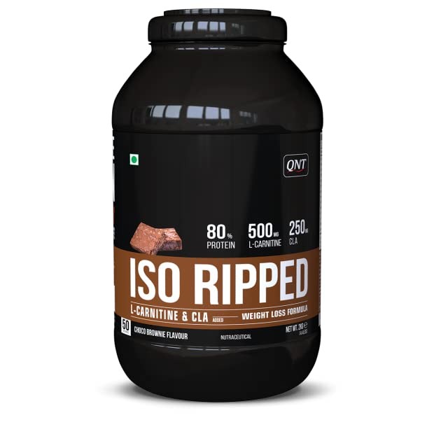 QNT ISO Ripped Whey Protein Isolate Powder 2kg 50 servings