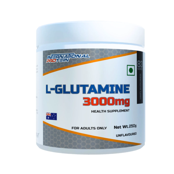 International Protein Glutamine 3000mg 250g-100g | 83 servings |