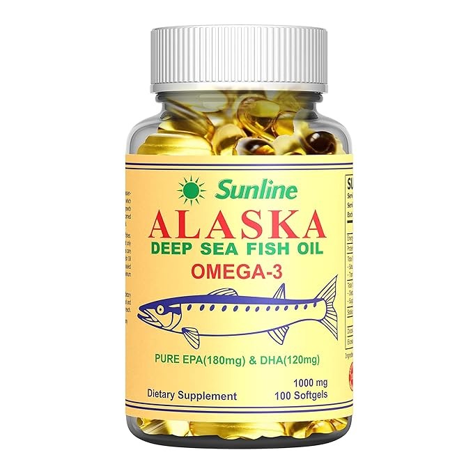 Sunline alaska deep sea fish oil 50 servings