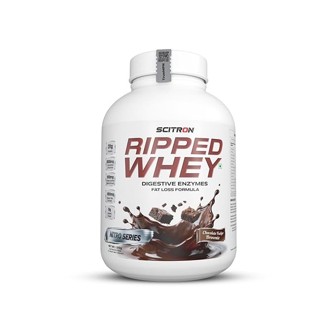 Scitron Nitro series ripped whey protein 1.81kg | 43 servings |