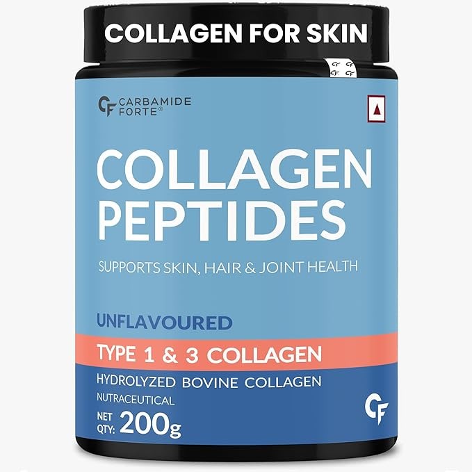 Carbamide Forte Collagen Supplements TYPE 1& 3 collagen 200g | 20 servings |