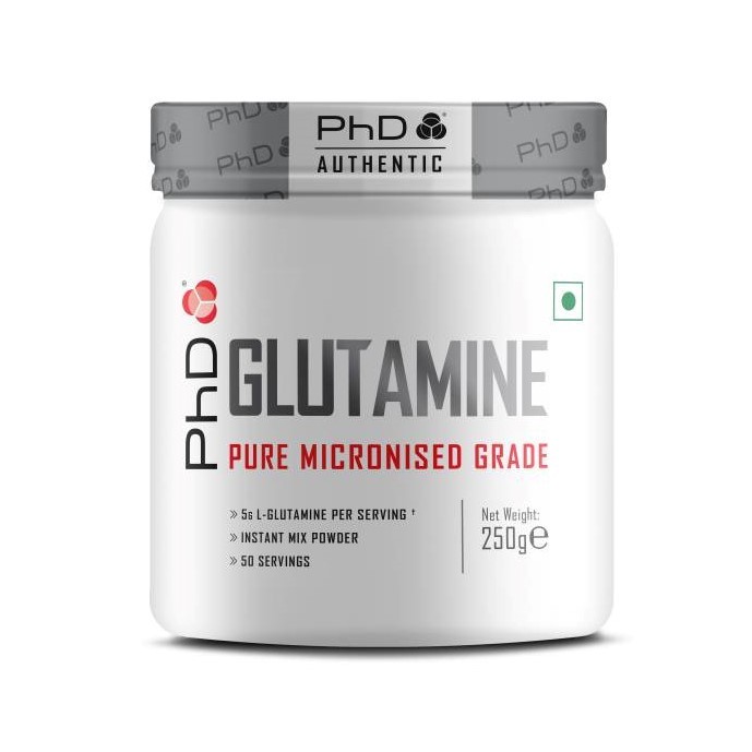 PhD Nutrition Micronised L-Glutamine 250g | 50 servings |