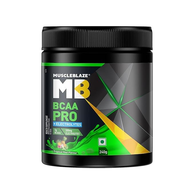 Mb Muscleblaze BCAA + Electrolyte 240g | 30 servings |